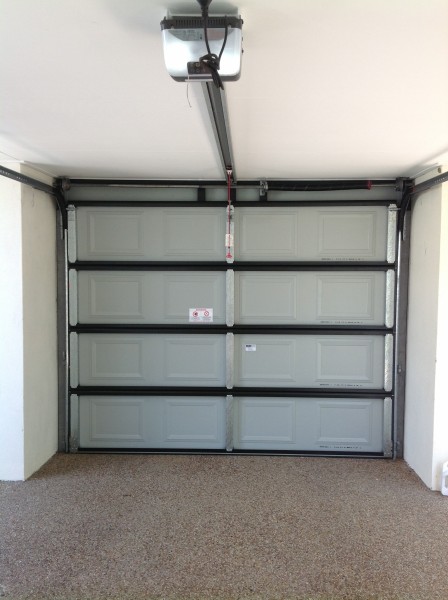 Inside BnD Panellift Hingeless Garage Door